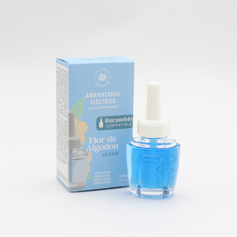 Recambio Algodón 20ml para Ambientador Eléctrico