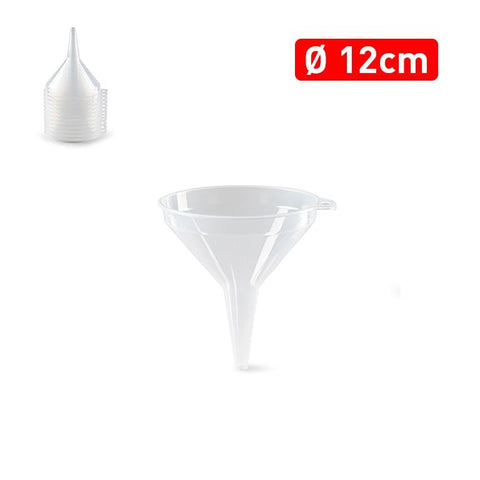 Embudo 12cm Transparente PlasticForte
