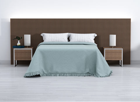 Ecobuti Capçalera amb Volants per a llit de 90 cm (180x260cm)