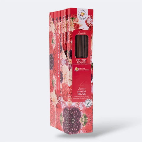 Pack 20 Varillas de Incienso Aroma Frutos Rojos