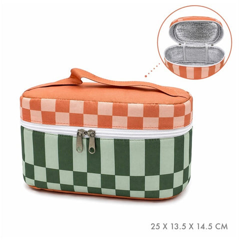 Bolsa de Almuerzo Térmica Naranja 25x13,5x14,5cm