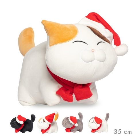 Peluche Gato Nikei Xmas 35cm