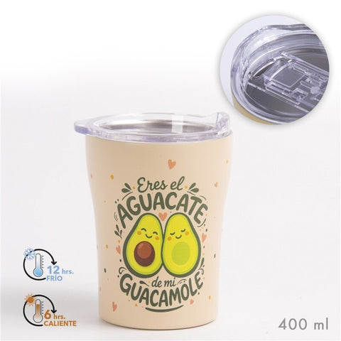 Vaso Térmico Aguacate 400ml