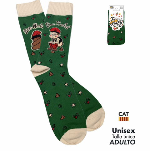 1 Par Calcetines Caganer Catalàn Funny Socks