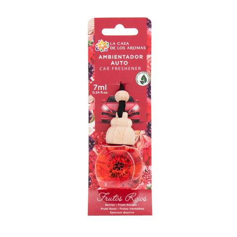 Ambientador Penjador de Cotxe Fruits Vermells 7ml