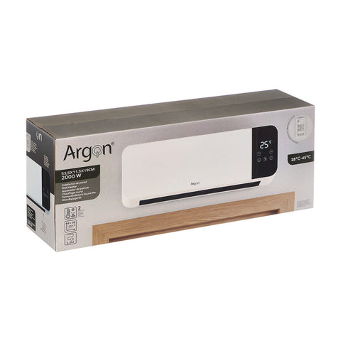 Calefactor de Pared Digital 2000W Argón