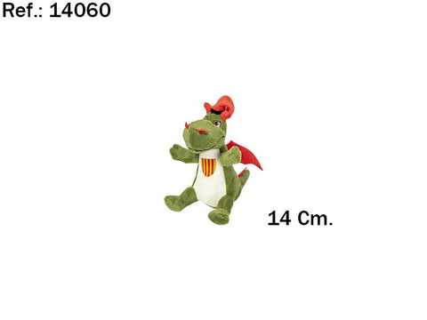Drac Barretina 14cm Sant Jordi