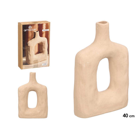 Jarrón Sahara Moderno Agujero Tierra 40cm