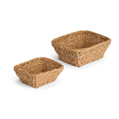 Set 2 Cistells Rectangulars 28x24cm