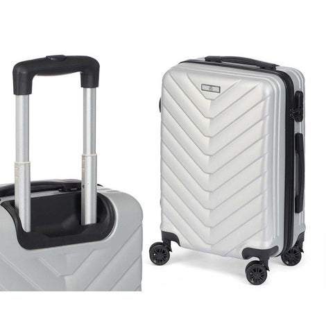Set 3 Maletas Escama ABS Gris Claro marca Fielhogar