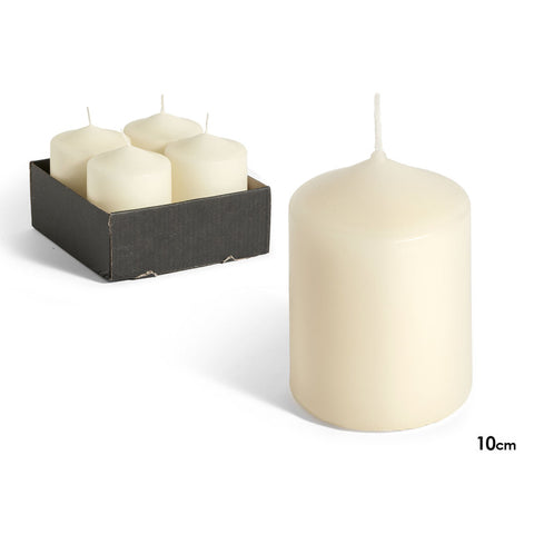 Vela Taco Crema 10cm