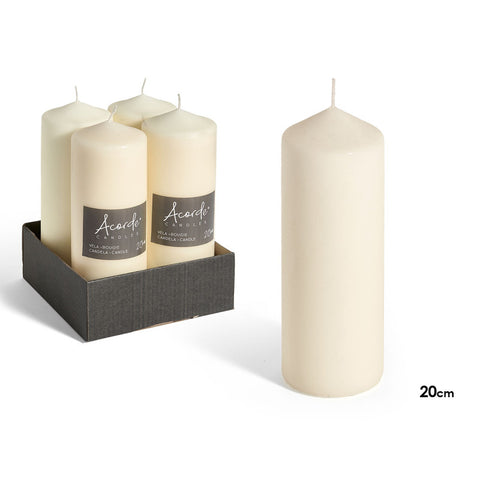 Vela Taco Crema 20cm