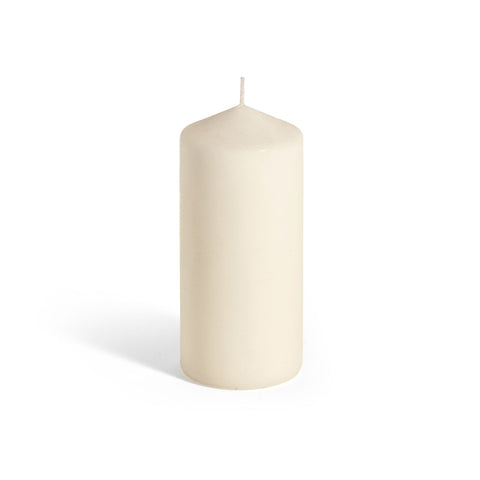Vela Taco Crema Ancha 20cm