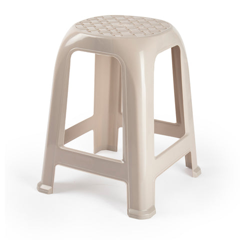 Tabouret Plastique Marron 37x37x46,5cm