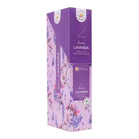 Pack 20 Varillas de Incienso Aroma Lavanda
