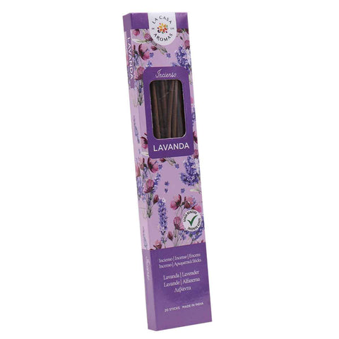 Pack 20 Varillas de Incienso Aroma Lavanda