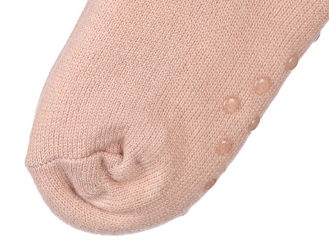 Calcetines Sherpa Infantil Rosa Claro