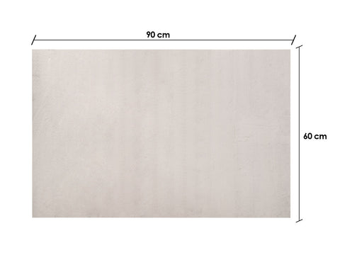 Alfombra Soft Gris Claro 60x90cm