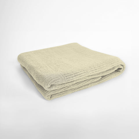 Colcha Multiusos 180x260cm Verona Natural 70% Algodón 30% Poliéster