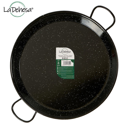 Set Paellera Esmaltada 46cm Quemador 400mm