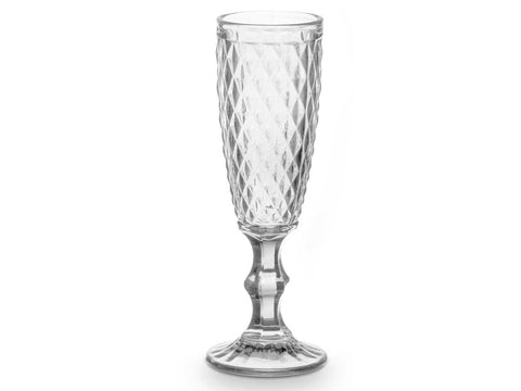 Pack 6 Copas Cava Diamante Transparente 170ml