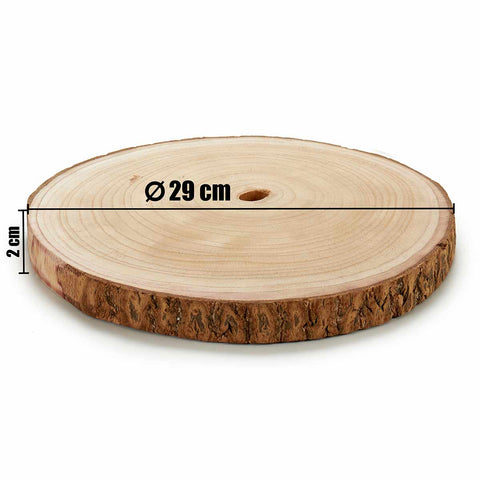 Figura Tronco Decorativo diámetro 29cm