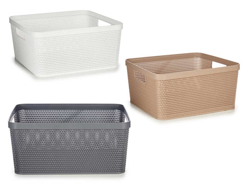 Cesta Multiuso Rectangular Grande surtido 3 colores