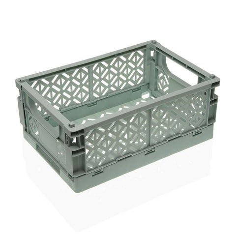 Caja Plegable Verde Grande 35x14x 23,5 cm