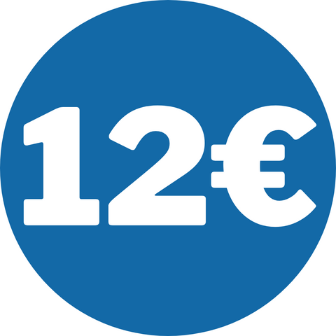 Etiquetas 12€ 400uds