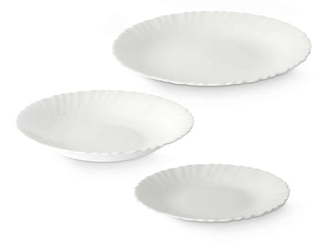Vajilla 18 Piezas Redonda Clásica Opal
