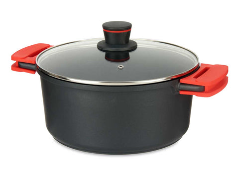 Cacerola 28cm Aluminio Fundido Full Induction Molten