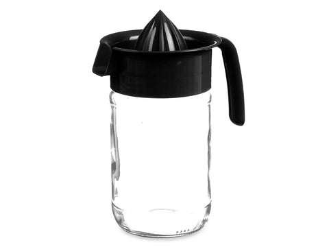 Exprimidor de Cristal 660ml Negro