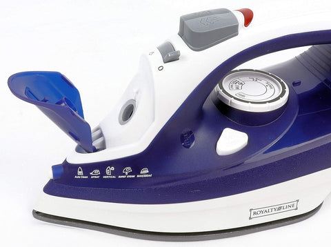 Plancha de Vapor Azul 2000W Royalty
