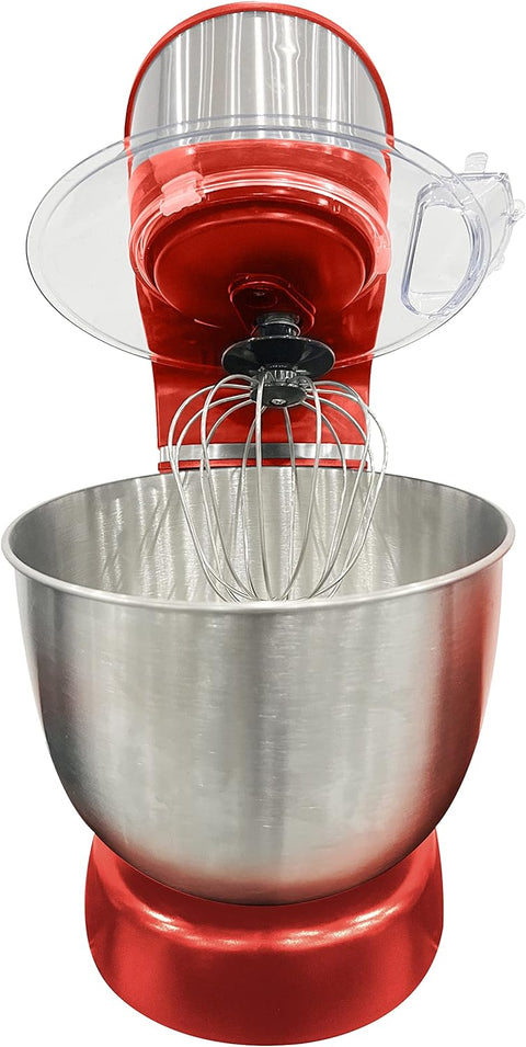 Robot pétrisseur multifonction rouge 6 litres 1600 W Royalty Line