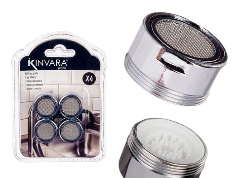 Set 4 Filtros Aireador Grifo