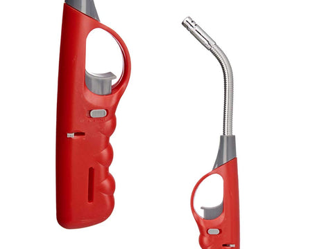 Encendedor Flexible surtido en 3 colores negro gris rojo