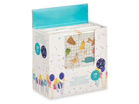 Set 12 Servilletas Papel Doble cara Infantil surtido 2