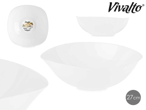 Pack 3 Bols Opal Cuadrado 27cm