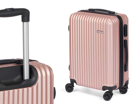 Set 3 Maletas Liston ABS Rosa