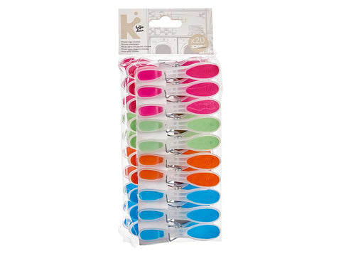 Set 20 Pinzas Silicona