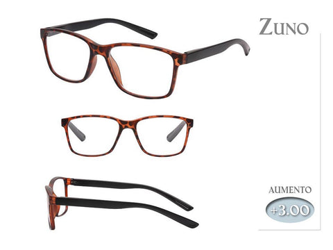 Gafas Lectura Zuno Marrones 3,00 Aumento