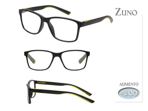 Gafas Lectura Zuno Amarillas 3,00 Aumento
