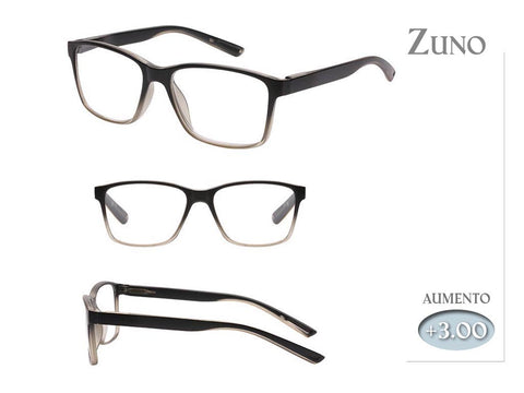Gafas Lectura Zuno Gris 3,00 Aumento