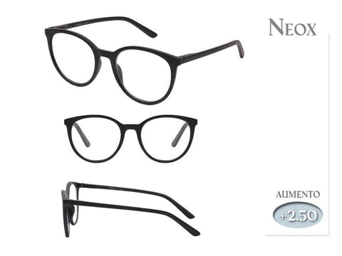 Gafas Lectura Neox Negras 2,50 Aumento