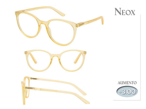 Gafas Lectura Neox Beige 3,00 Aumento