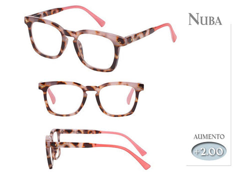 Gafas Lectura Nuba Rosas 2,00 Aumento