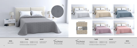 Colcha de Verano Ecobuti cama 150cm Home Secret 250x260cm