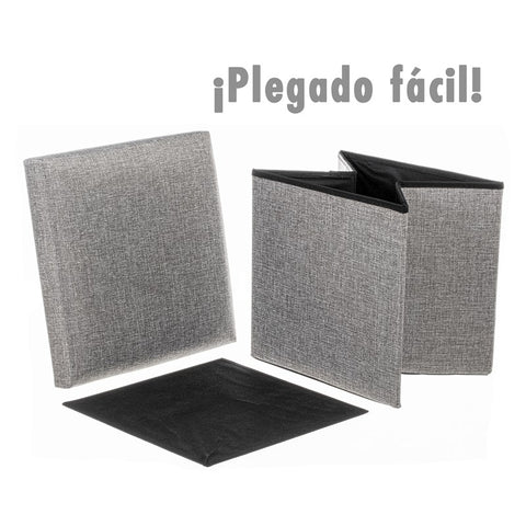 Pongotodo Plegable 38x38x38cm Gris