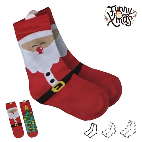 Calcetines Infantiles Kids Navidad Papa Noel / Navidad