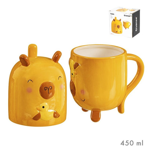 Mug al Revés Capibara 350ml
